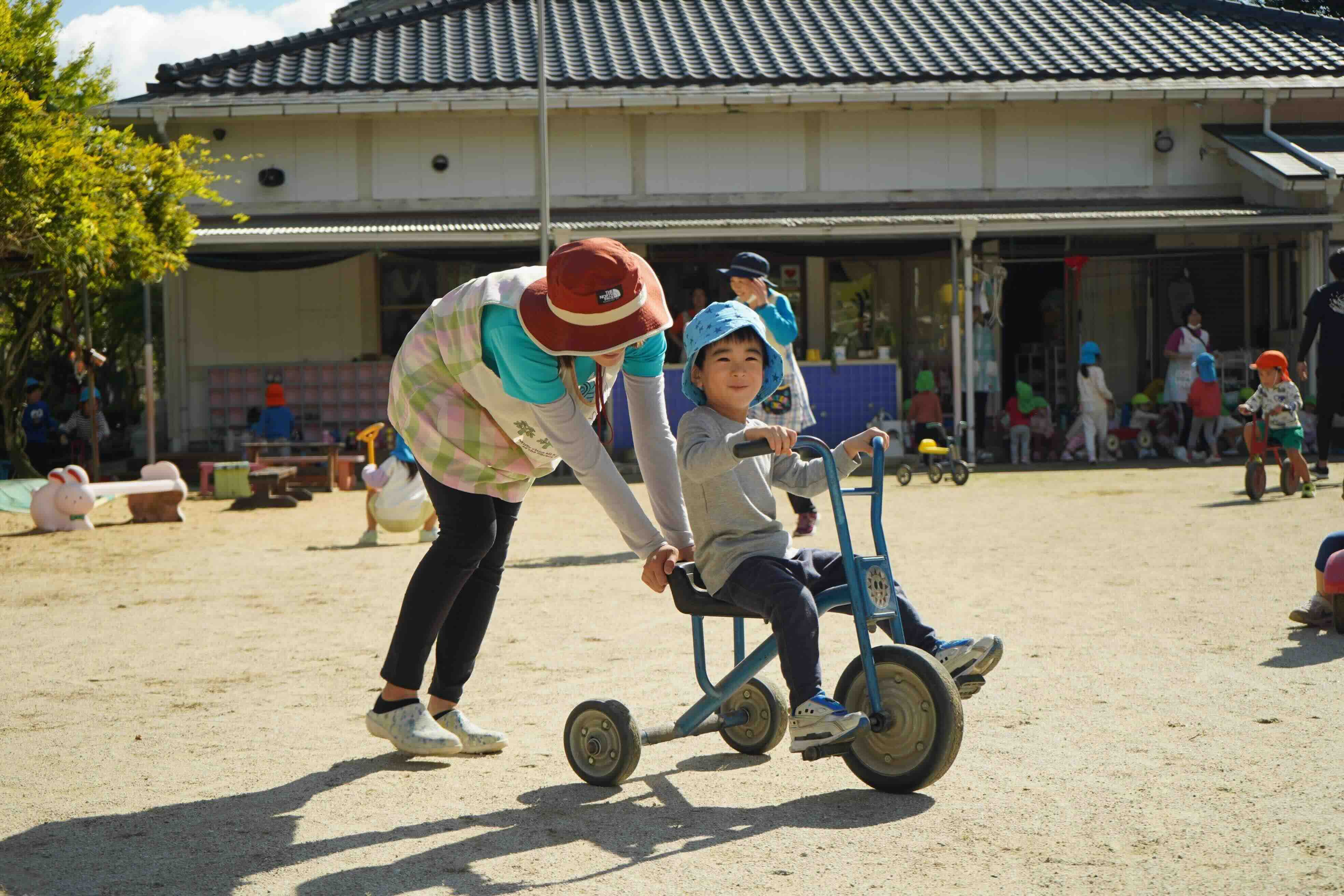 Child with local